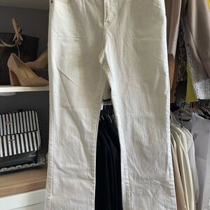 Lee Cream Straight-Leg Jeans Classic Denim